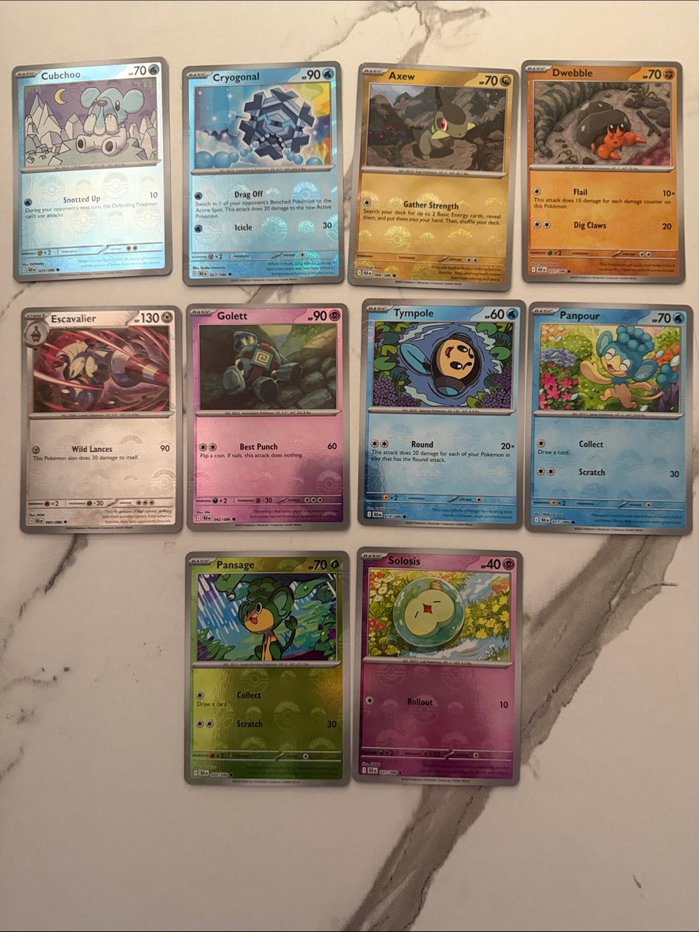 Pokemon Cards - Black Bolt Poke Ball Pattern Collection